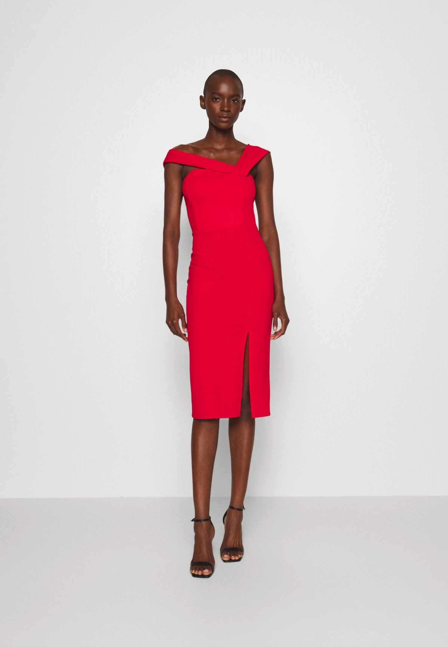 Delila Strap Midi - Etui-Jurk - Red 3 Delila Strap Midi - Etui-Jurk - Red