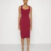 Alyona Heart Midi Dress - Jerseyjurk - Berry Wine -Fashion Verkoop 024c8171986e41729c2a20993221dc58