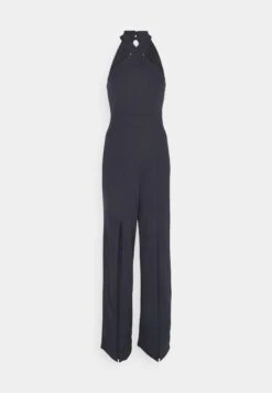 Alfo Cross Neck Jumpsuit - Jumpsuit - Navy Blue -Fashion Verkoop 02736d73ceb1467087bd4adfb088eb75