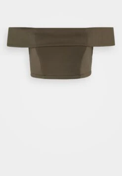 Wal G Brody Crop - T-Shirt Print - Khaki -Fashion Verkoop 03eaf0fffc66438a83206cbdeb4679fe