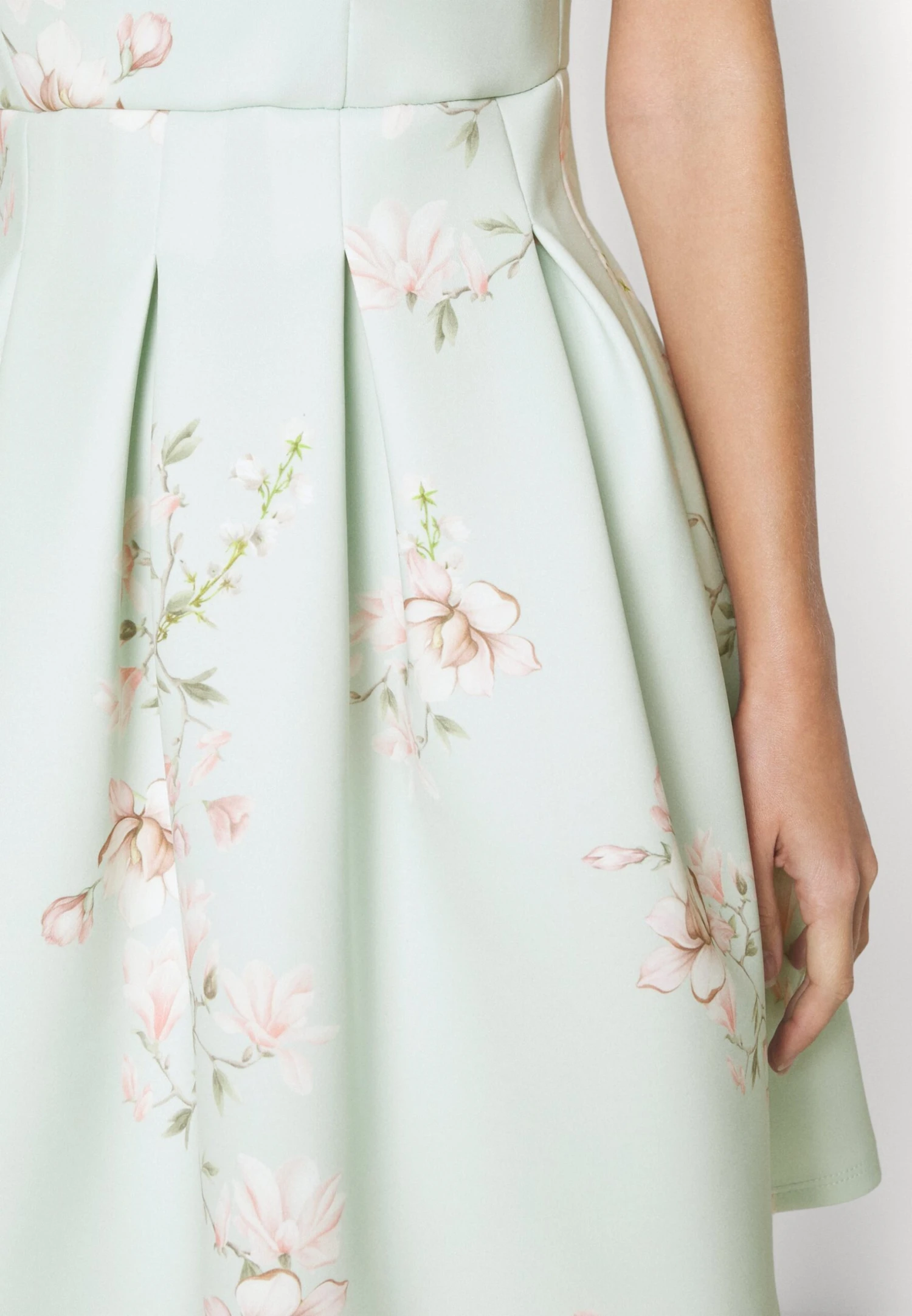 Wedding V Neck Print Skater - Cocktailjurk - Hellgrün 9 Wedding V Neck Print Skater - Cocktailjurk - Hellgrün - Afbeelding 7