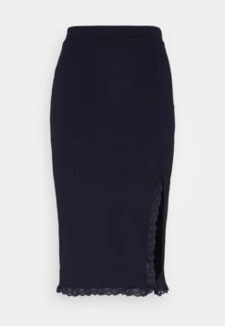 Wal G Kammi Midi Skirt - Kokerrok - Navy -Fashion Verkoop 05157c11b0524de891a77a415810b17b