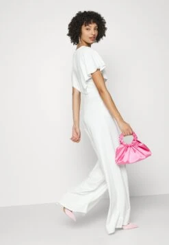 Wedding Betty V Neck Wrap - Jumpsuit - White -Fashion Verkoop 0724197d75d64a33a631040152bfbb19