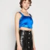 Wal G Ami Corset - Top - Electric Blue -Fashion Verkoop 09f2e2bcbbac4b25850a9d09949c2114