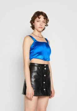 Wal G Ami Corset - Top - Electric Blue