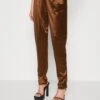 Wal G Charlie Trouser - Broek - Chocolate Brown -Fashion Verkoop 0a823fcbc2b94bb9a20319ea05eb49a3