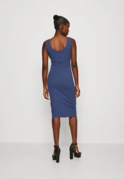 Wal G Jumina Buckle Midi - Jerseyjurk - Denim Blue -Fashion Verkoop 0b93a09356e54e699851d69ddc936db1