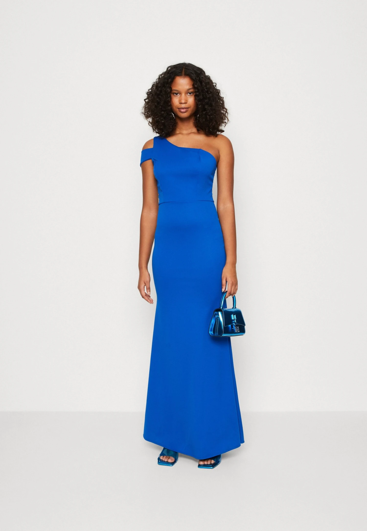 Wal G Tula Cut Out Maxi - Galajurk - Electric Blue 4 Wal G Tula Cut Out Maxi - Galajurk - Electric Blue - Afbeelding 2
