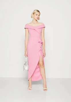 Wal G Ryan Ruffle Midi - Galajurk - Rose Pink -Fashion Verkoop 0f00a4ec80894ebbb9d5499fee64a0c3