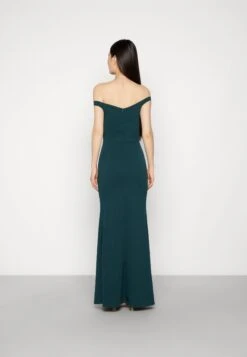 Wal G Kia Off The Shoulder Maxi Dress - Galajurk - Forest Green -Fashion Verkoop 0f3b60f7d11c485a846dfcd6dcb57b20