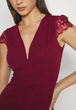 Elizabet Lace Midi - Cocktailjurk - Wine -Fashion Verkoop 0fc67686705c46c59d916b589b81a0b5