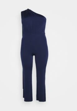 Holly Cape Sleeve - Jumpsuit - Navy Blue -Fashion Verkoop 1047c5fcf2f34f4d8913500c2ad01270