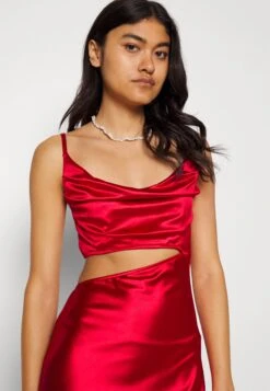 Wal G Sharara Cut Out Dress - Cocktailjurk - Red -Fashion Verkoop 1049ba1f9d9d4823a71926e0763fcb65
