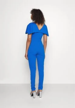 Liyavi Cape Sleeve- Jumpsuit - Electric Blue -Fashion Verkoop 110f8de06a4142ef8d4d330ea6e0b6f6