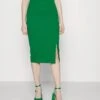 Wal G Lajo Midi Skirt - Kokerrok - Leaf Green -Fashion Verkoop 1255b13625ba430d8a755102acd45058