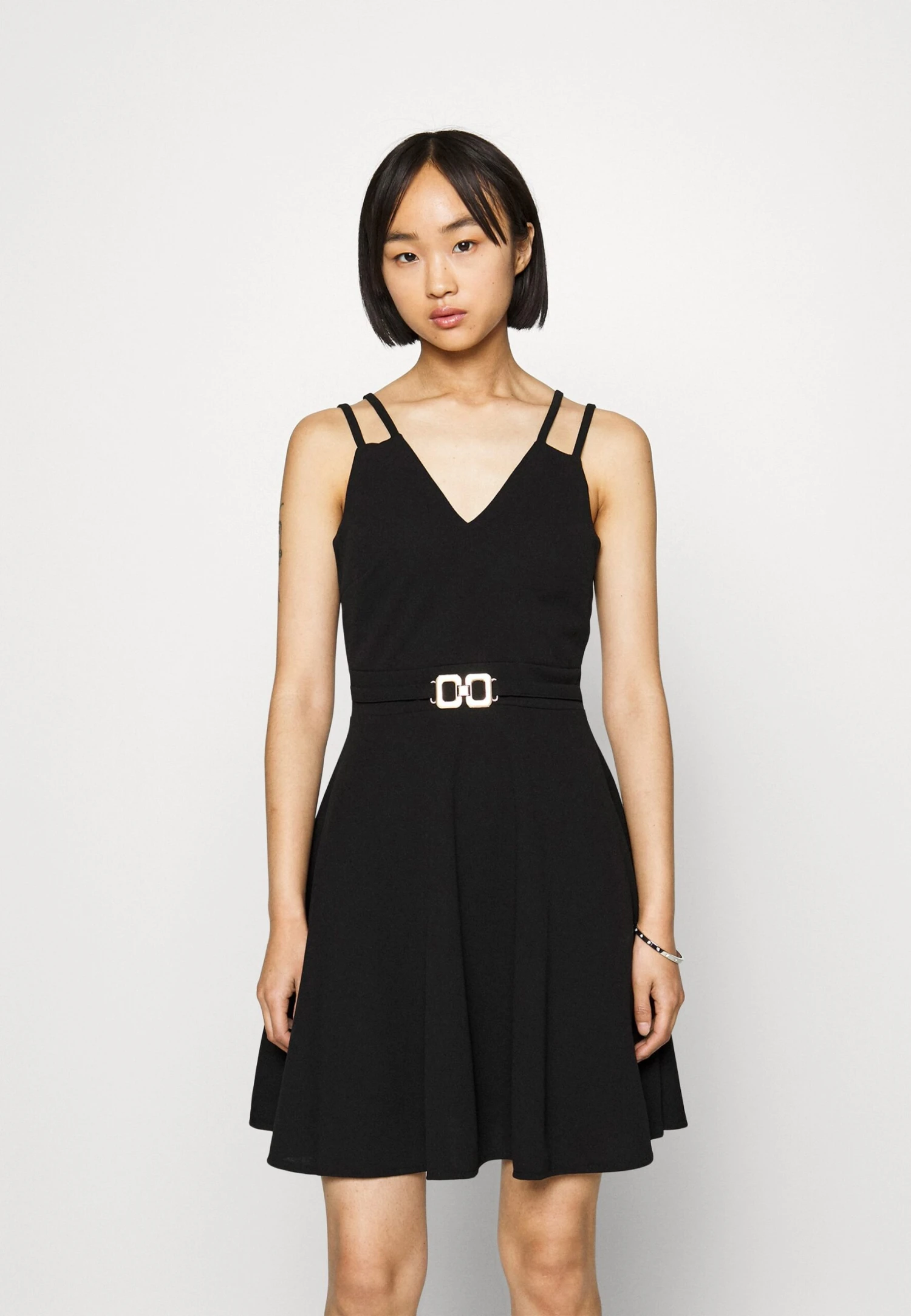 Wendy Buckle Skater - Cocktailjurk - Black 3 Wendy Buckle Skater - Cocktailjurk - Black