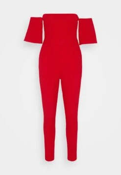 Wal G Luette Off Shoulder - Jumpsuit - Red -Fashion Verkoop 158e26343fe34af086ec92ea09ebb516