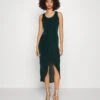 Wal G Shami Bodycon Midi - Jerseyjurk - Forest Green -Fashion Verkoop 15f6c895bc284a0992fc3ee68fde42f9