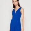 Wal G Cleo V Neck Playlist - Jumpsuit - Electric Blue -Fashion Verkoop 161ee32247684792bfa80441c09e34d4