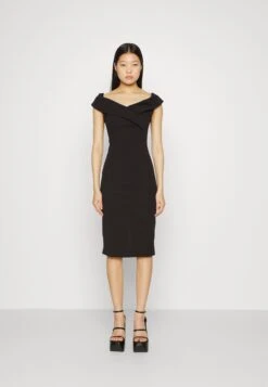 Wal G Zara Midi Dress - Cocktailjurk - Black