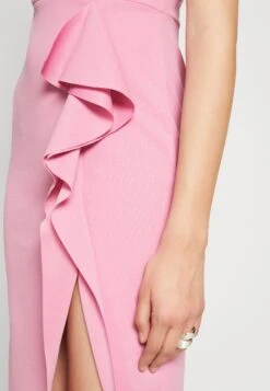 Wal G Ryan Ruffle Midi - Galajurk - Rose Pink -Fashion Verkoop 1805200a72a945138321404b12729229