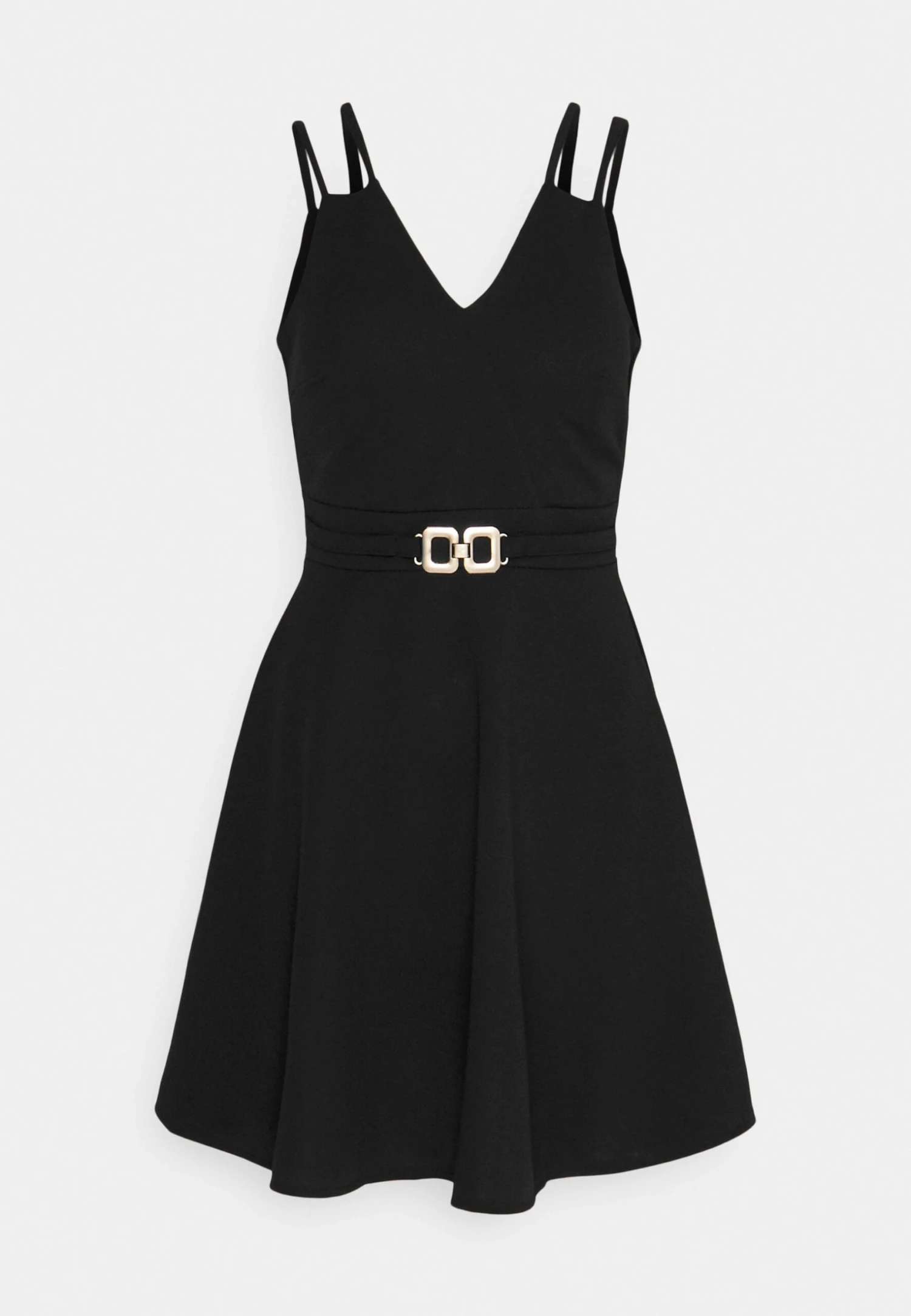 Wendy Buckle Skater - Cocktailjurk - Black 6 Wendy Buckle Skater - Cocktailjurk - Black - Afbeelding 4