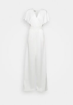 Wedding Betty V Neck Wrap - Jumpsuit - White -Fashion Verkoop 18b6982c840c4d01b3c6279a88aa371a