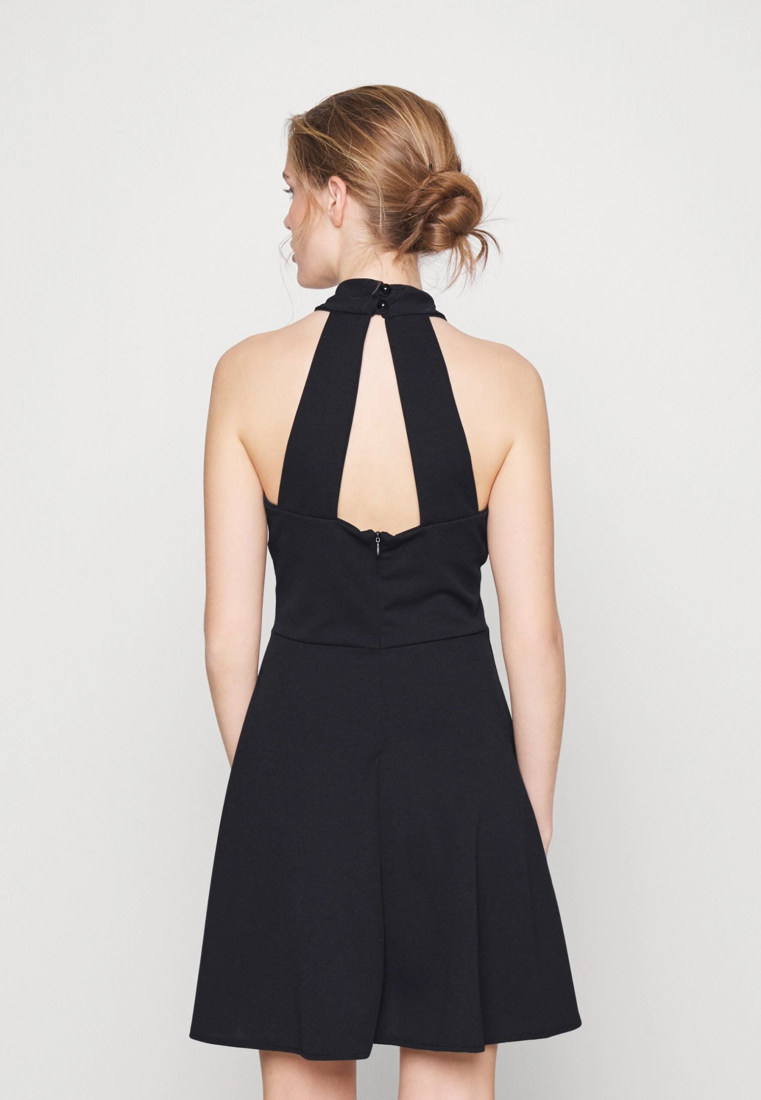 Melody Cross Skater - Cocktailjurk - Navy Blue 5 Melody Cross Skater - Cocktailjurk - Navy Blue - Afbeelding 3