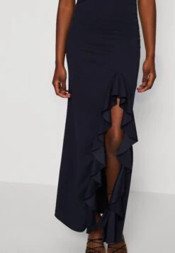 Wal G Soya One Shoulder Maxi Dress - Jerseyjurk - Navy Blue -Fashion Verkoop 197a2869b5e44441a29a3356da1720c9