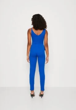 Wal G Xena Peplum - Jumpsuit - Electric Blue -Fashion Verkoop 19b318be46c0471f981c9f4032e7cc29