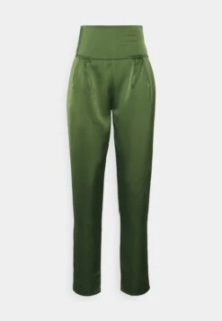 Wal G Peppa High Waisted Trouser - Broek - Dark Khaki -Fashion Verkoop 1aa999ec1046479d9df117f1e7fd9415