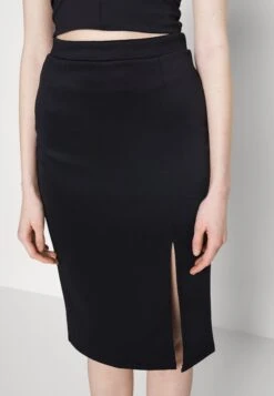 Wal G Valentines Heart Midi Skirt - Kokerrok - Black -Fashion Verkoop 1abbe925220b4b4f84f1fa35cd7fd323