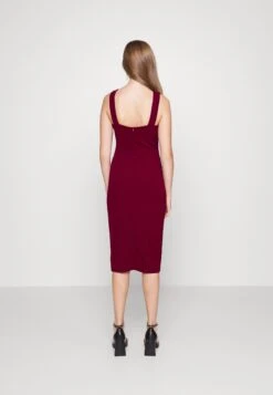 V Neck Midi - Cocktailjurk - Berry Wine -Fashion Verkoop 1bb603d95542451e9b3b87e4f9d19123