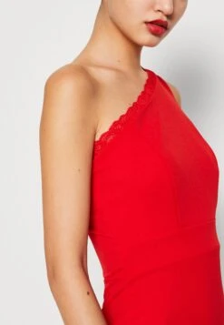 Wal G Wendy One Shoulder Maxi Dress - Jerseyjurk - Red -Fashion Verkoop 1bb97fe232ca4bdf9c2112e7810e6e6b