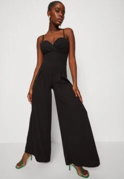 Wal G Thea Wide Leg - Jumpsuit - Black -Fashion Verkoop 1db10f7a9a684e18b21acdc540059fca