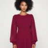 Kat Sleeve Dress - Cocktailjurk - Berry Wine