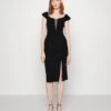 Wal G Melanie Midi Dress - Cocktailjurk - Black -Fashion Verkoop 254f5e1babba477f9c8347292c469caa