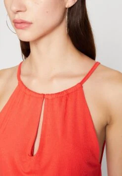 Wal G Summer Essentials Lenny Strappy - Maxi-Jurk - Fiery Red -Fashion Verkoop 270baab204564248ad13102956a30f80