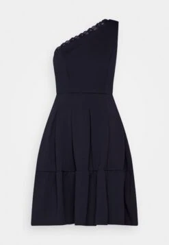 Wal G Janine Skater Dress - Jerseyjurk - Navy Blue -Fashion Verkoop 27b2522eed234b958a179e941ace6504