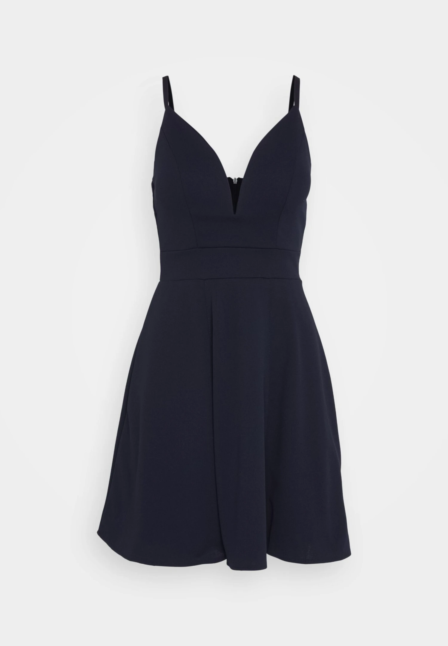 Wal G Vincent Skater Dress - Jerseyjurk - Navy Blue 7 Wal G Vincent Skater Dress - Jerseyjurk - Navy Blue - Afbeelding 5