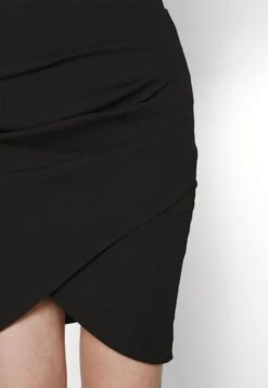 Wal G Shavi Rouched - Kokerrok - Black -Fashion Verkoop 285b2e6bab844b2f83f3386e1bc203ca