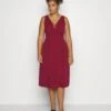 Kandy V Neck Midi - Jurk - Wine -Fashion Verkoop 2d225a4b1e5842b5a1fa63966484dd59