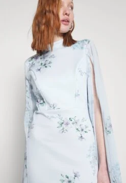 Wal G Wedding Cape Midi Dress - Jerseyjurk - Dark Blue/Multi -Fashion Verkoop 2e410a98e5c84ac28ec84cdc156eecd1