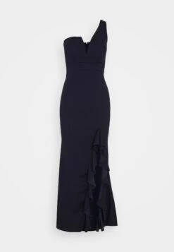 Wal G Soya One Shoulder Maxi Dress - Jerseyjurk - Navy Blue -Fashion Verkoop 322af214efb444fc98c1edd03b4a959f