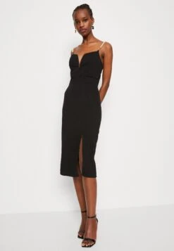 Wal G Valentines Valentina Midi - Jerseyjurk - Black -Fashion Verkoop 32ab82550e5b41f9a24f8e1cb4633738