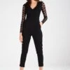 Wal G Blake Long Sleeve - Jumpsuit - Black -Fashion Verkoop 33a91274d6b746fbbe95ee135db3f03f