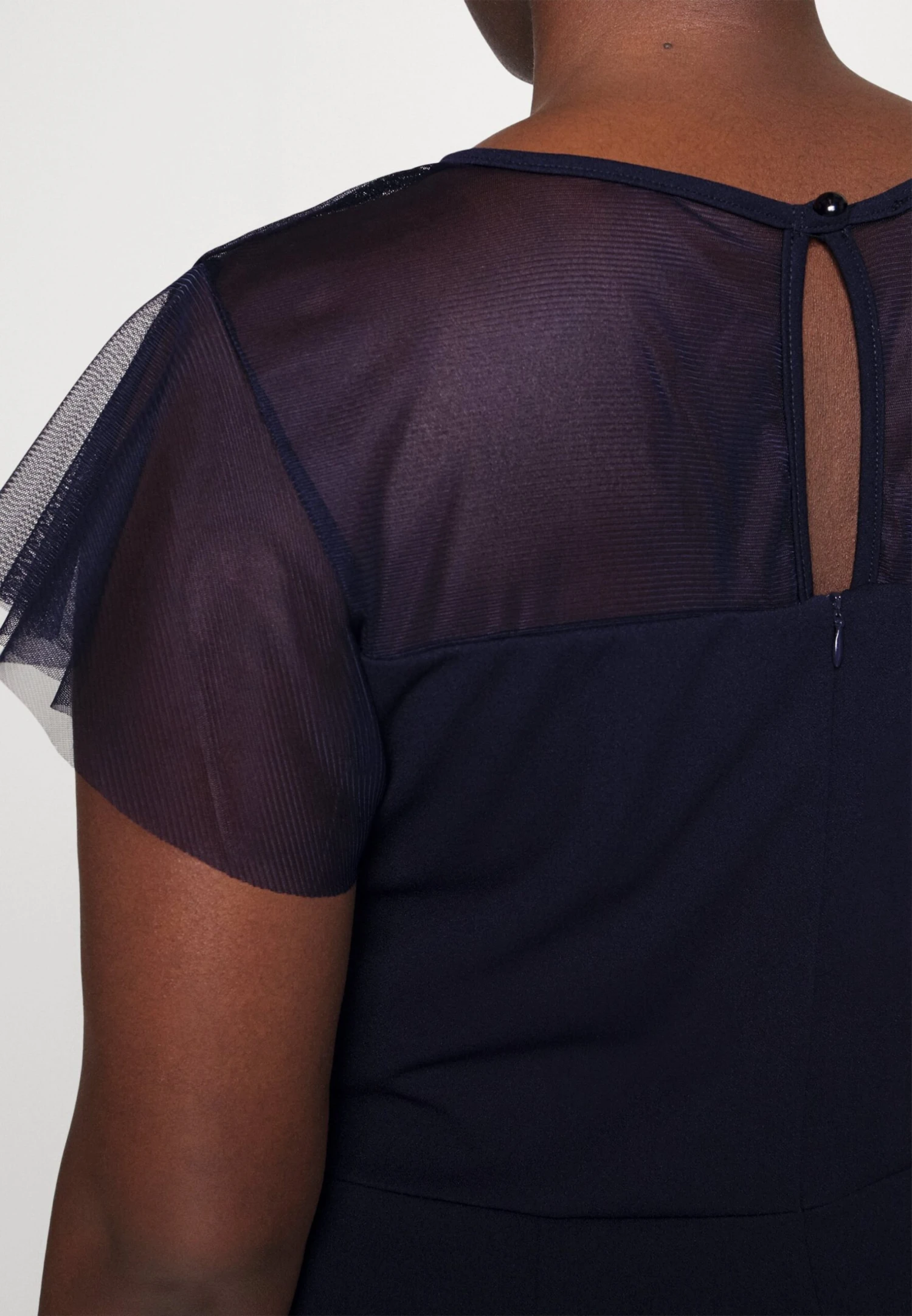 Donda- Cocktailjurk - Navy Blue 6 Donda- Cocktailjurk - Navy Blue - Afbeelding 4