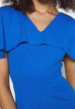 Liyavi Cape Sleeve- Jumpsuit - Electric Blue -Fashion Verkoop 349754f4adfb47bbb0ca3adca22b6760