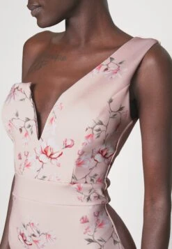 Wedding Gigi One Shoulder Print - Galajurk - Peach -Fashion Verkoop 3780c8dde1394028b93e810de9f9e492