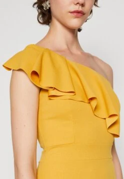 Wal G Andy Ruffle Midi - Cocktailjurk - Mango -Fashion Verkoop 3982cc8af3244d4c835ae80280b65106